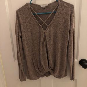 Light pink/grey sweater